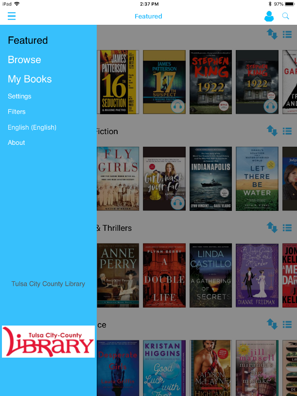 CloudLibrary Help Tulsa Library